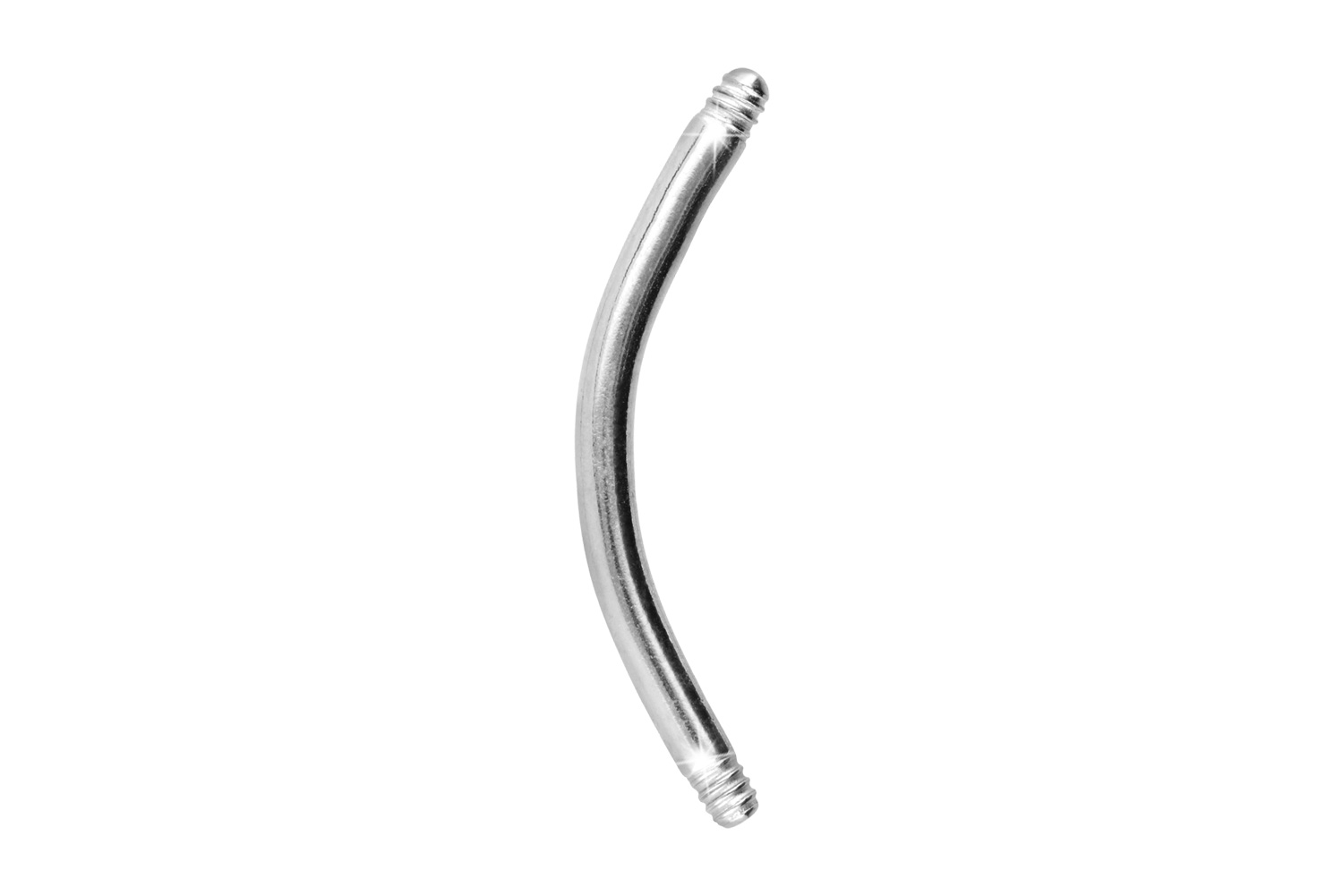 Titan Piercing Banane ohne Kugeln